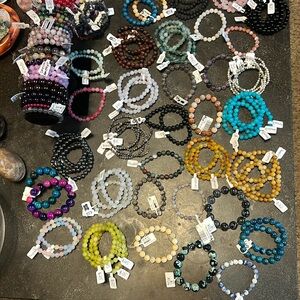 Crystal Bracelets Galore - PRICES VARY